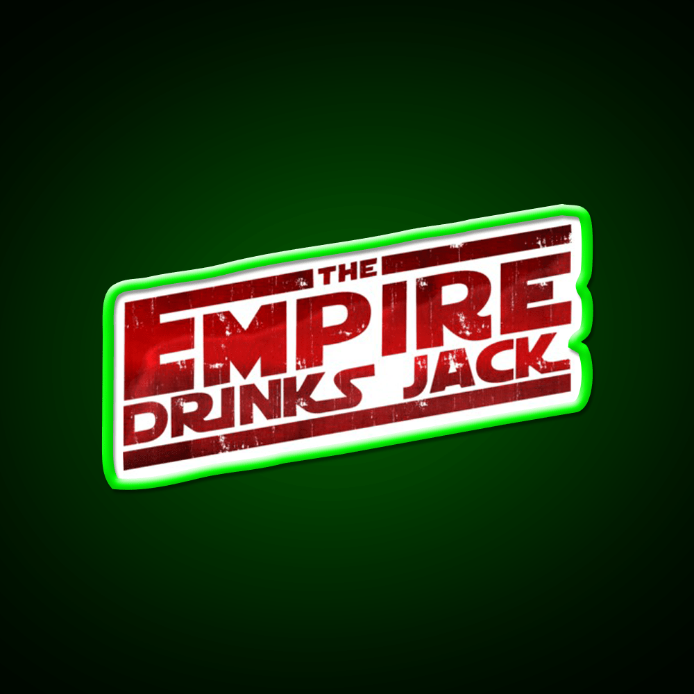 The Empire Drinks Jack Cocktail Bar Decor Led Neon Sign Rgb Color - Shineneon