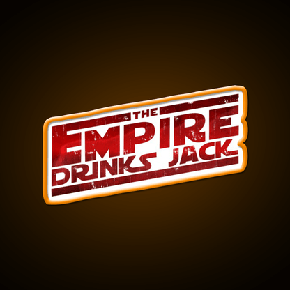The Empire Drinks Jack Cocktail Bar Decor Led Neon Sign Rgb Color - Shineneon