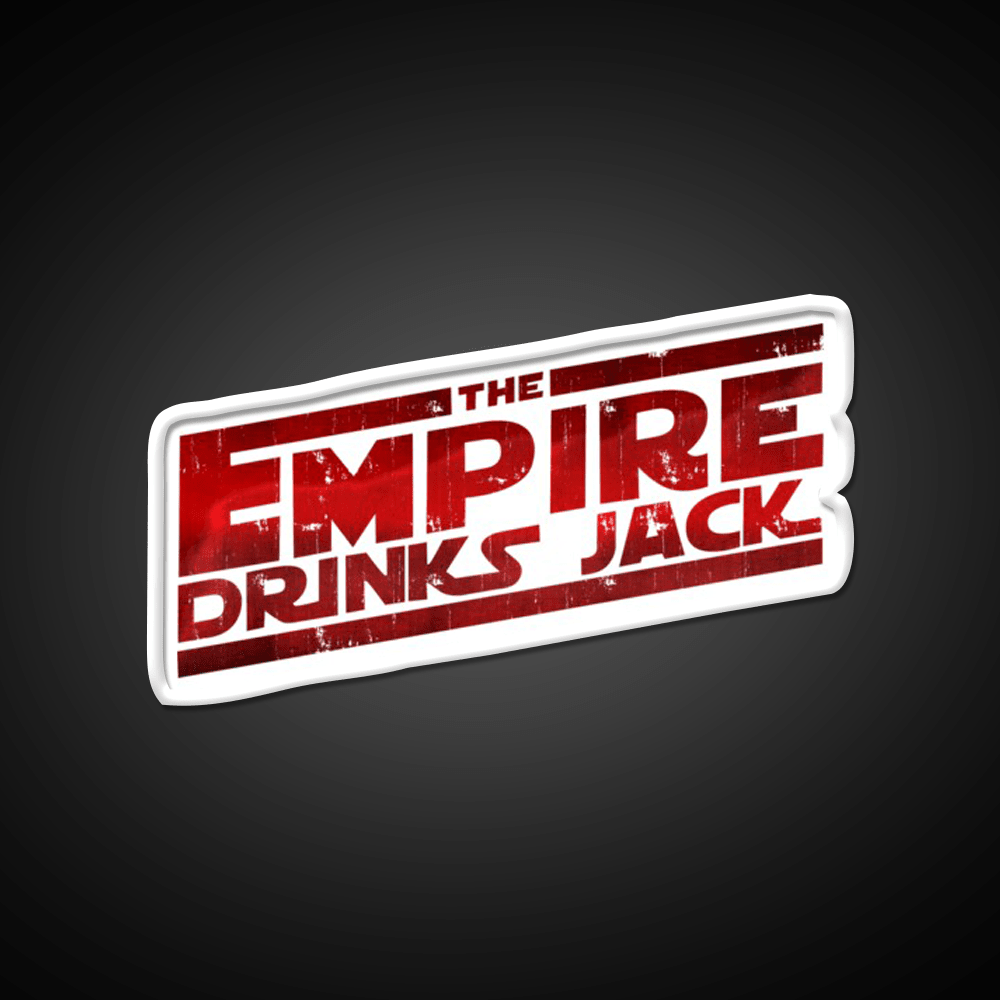 The Empire Drinks Jack Whiskey Drink Bar Led Neon Sign Rgb Color - Shineneon