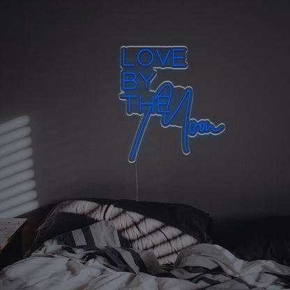 The Enchanting Love By The Moon Led Neon Sign | Shineneon