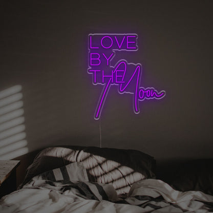 The Enchanting Love By The Moon Led Neon Sign | Shineneon