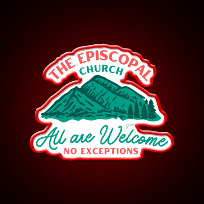 The Episcopal Church All Are Welcome Welcome Led Neon Sign Open Sign Rgb Color - Shineneon