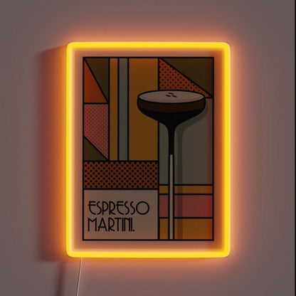 The Espresso Martini Vintage Rgb Led Neon Sign - Shineneon