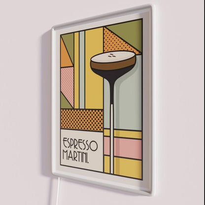 The Espresso Martini Vintage Rgb Led Neon Sign - Shineneon