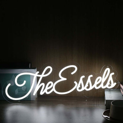 The Essels White Led Neon Sign - Shineneon
