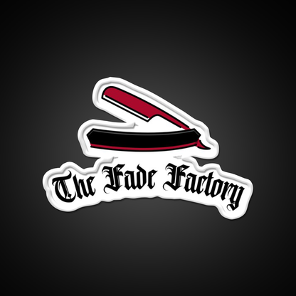 The Fade Factory Barber Shop Haircut Led Neon Sign - LED neon sign view 11
