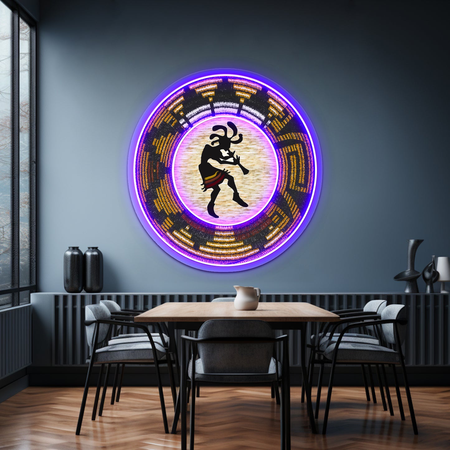 The Fancy Flutist Wall Artwork Neon Signs