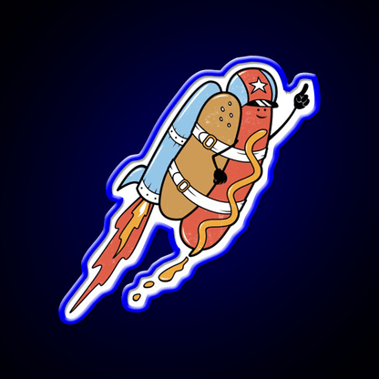 The Fastest Food Fast Food Led Neon Sign For Burger Place Rgb Color - Shineneon