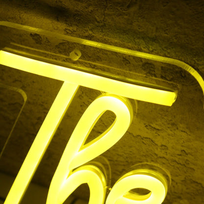 The Fatman Yellow Led Neon Sign - Shineneon