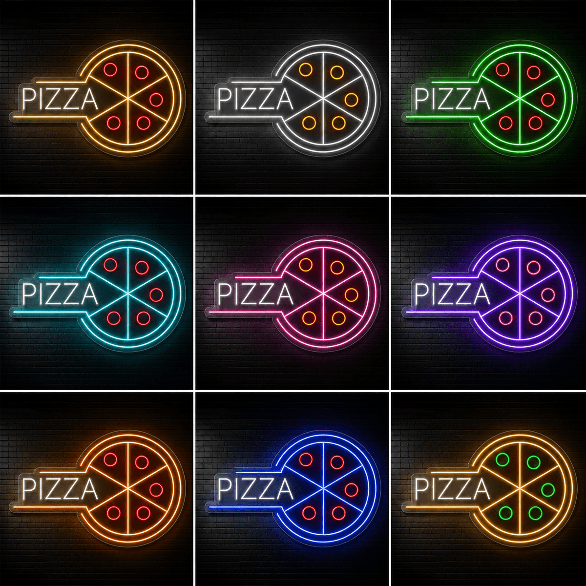 The For Pizza LED Neon Sign - Shineneon