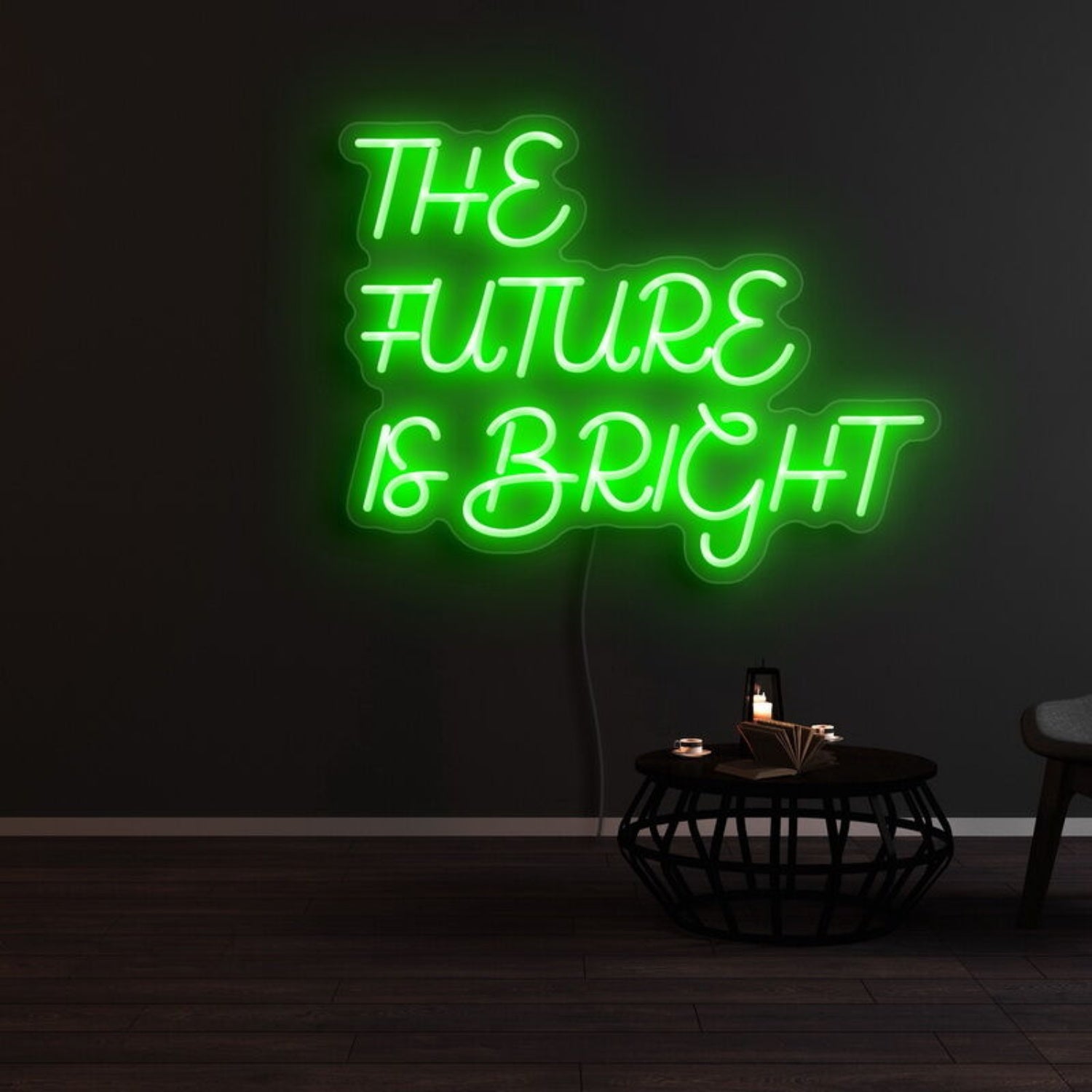 The Future Is Bright 1 Led Neon Sign For Positive | Shineneon
