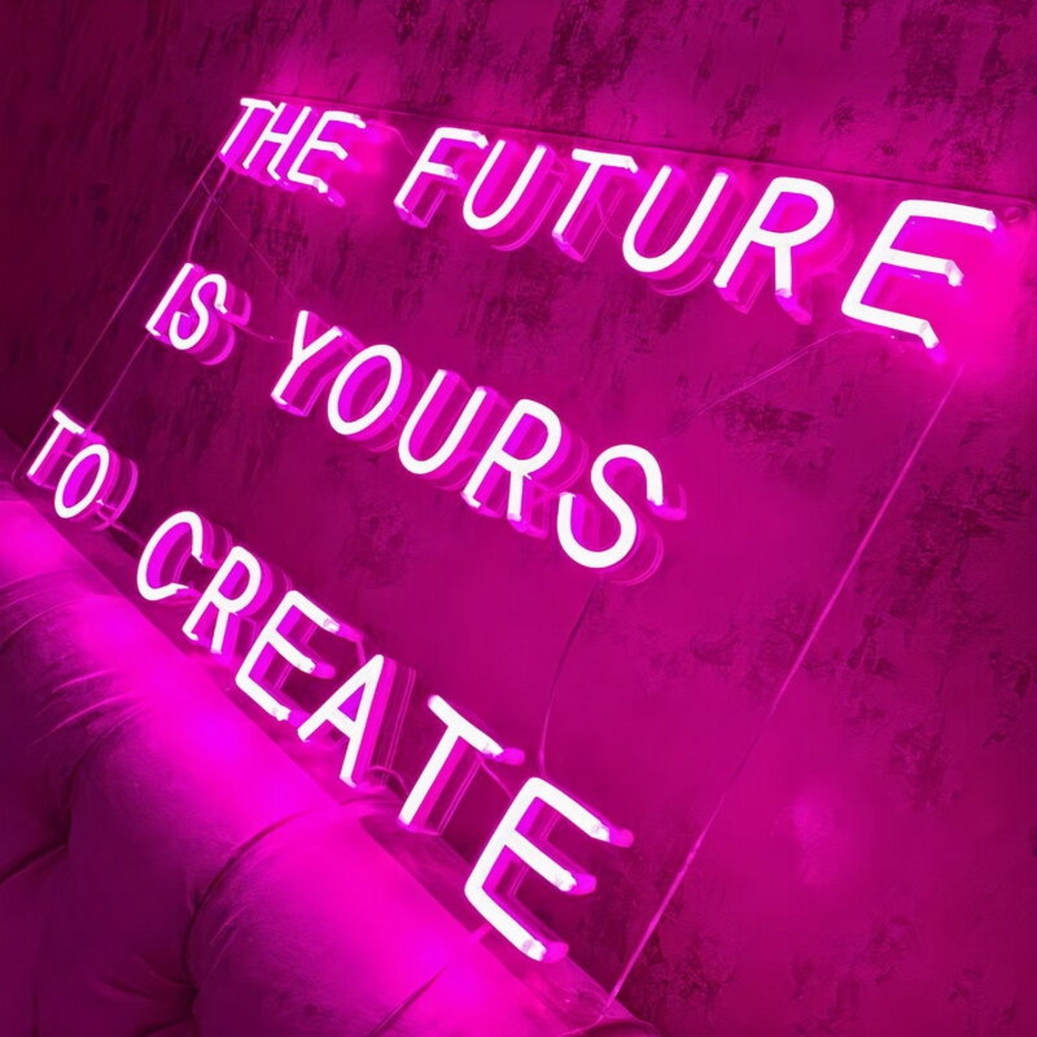 The Future Is Yours Led Neon Sign For Inspirational Decor | Shineneon