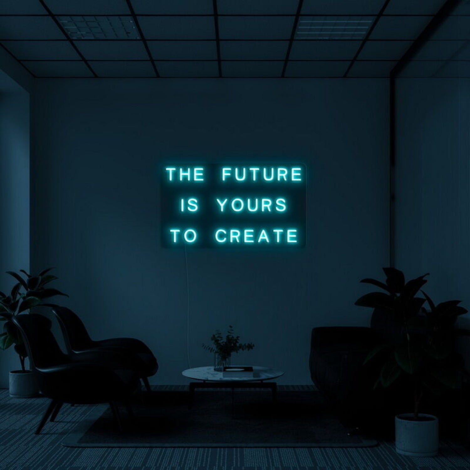 The Future Is Yours Led Neon Sign For Inspirational Decor | Shineneon