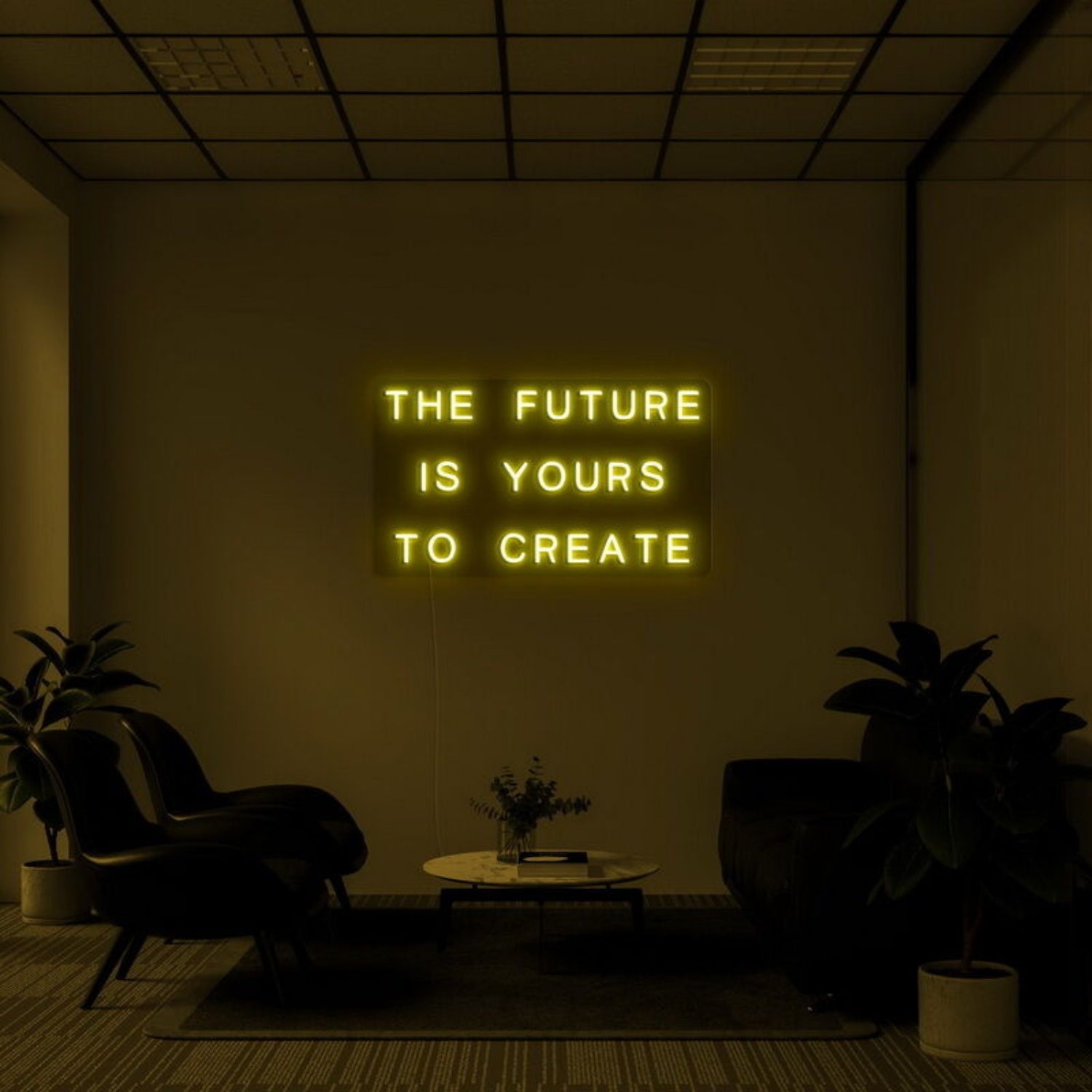 The Future Is Yours Led Neon Sign For Inspirational Decor | Shineneon