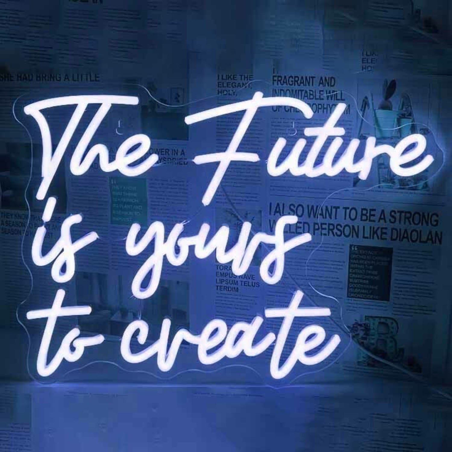 The Future Is Yours To Create Wedding Neon Sign | Shineneon