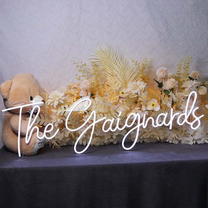 The Gaignards Led Neon Sign - Shineneon