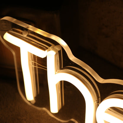 The Gallery Yellow Led Neon Sign - Shineneon