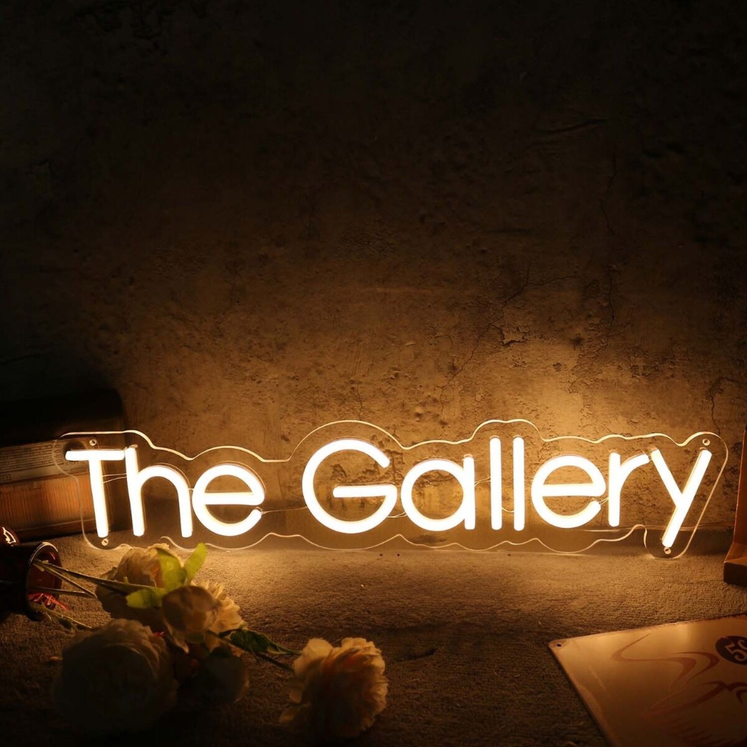 The Gallery Yellow Led Neon Sign - Shineneon