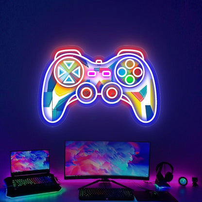 The Game Handsign Uv Neon Sign Art Decor | Shineneon