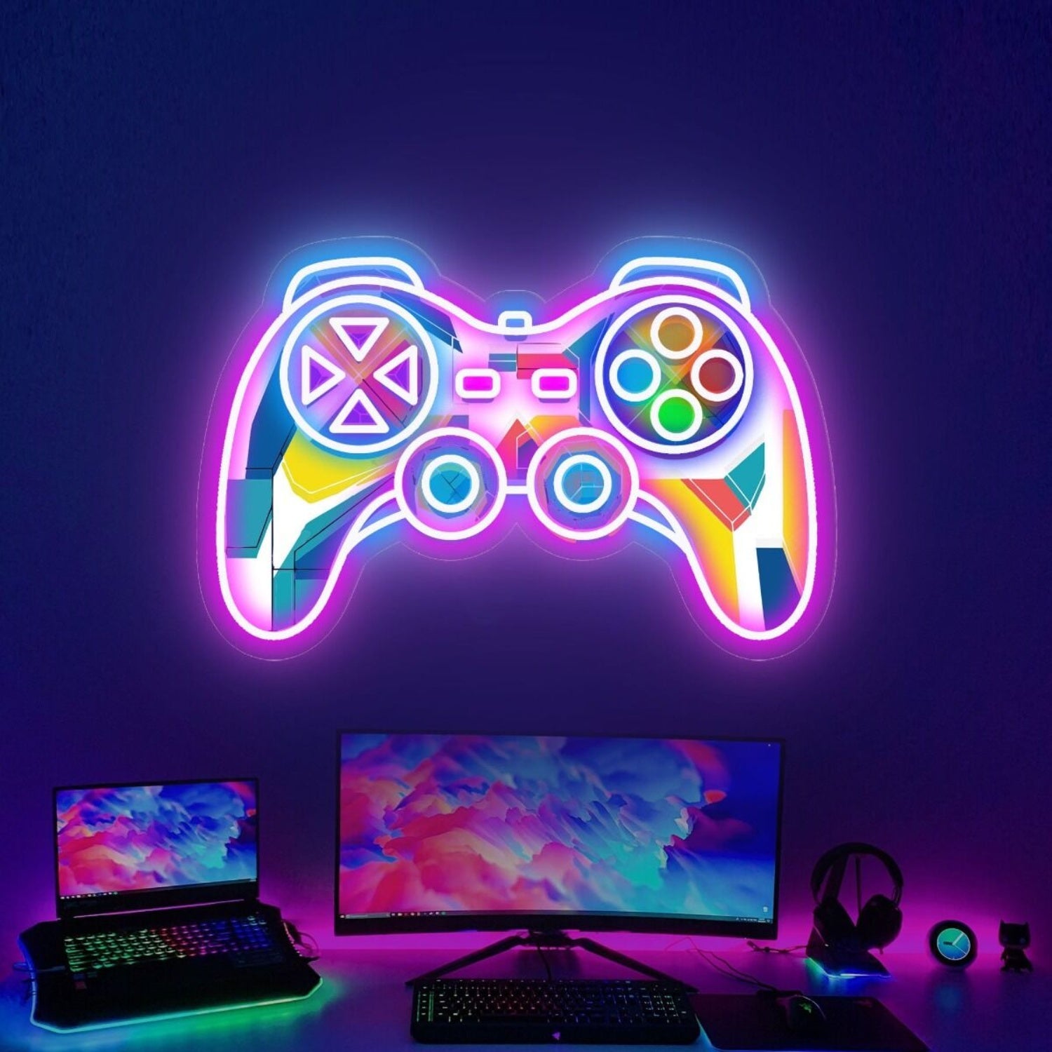 The Game Handsign Uv Neon Sign Art Decor | Shineneon