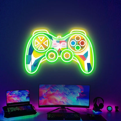 The Game Handsign Uv Neon Sign Art Decor | Shineneon