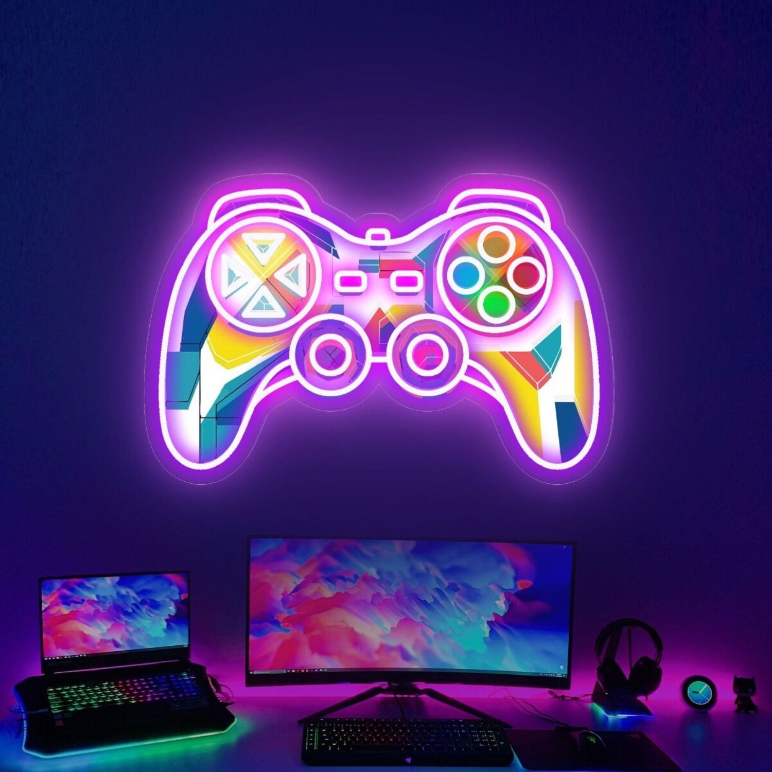 The Game Handsign Uv Neon Sign Art Decor | Shineneon