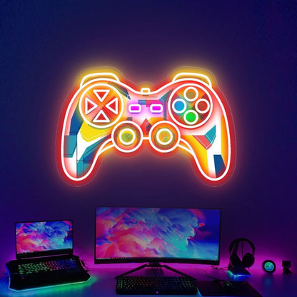 The Game Handsign Uv Neon Sign Art Decor | Shineneon