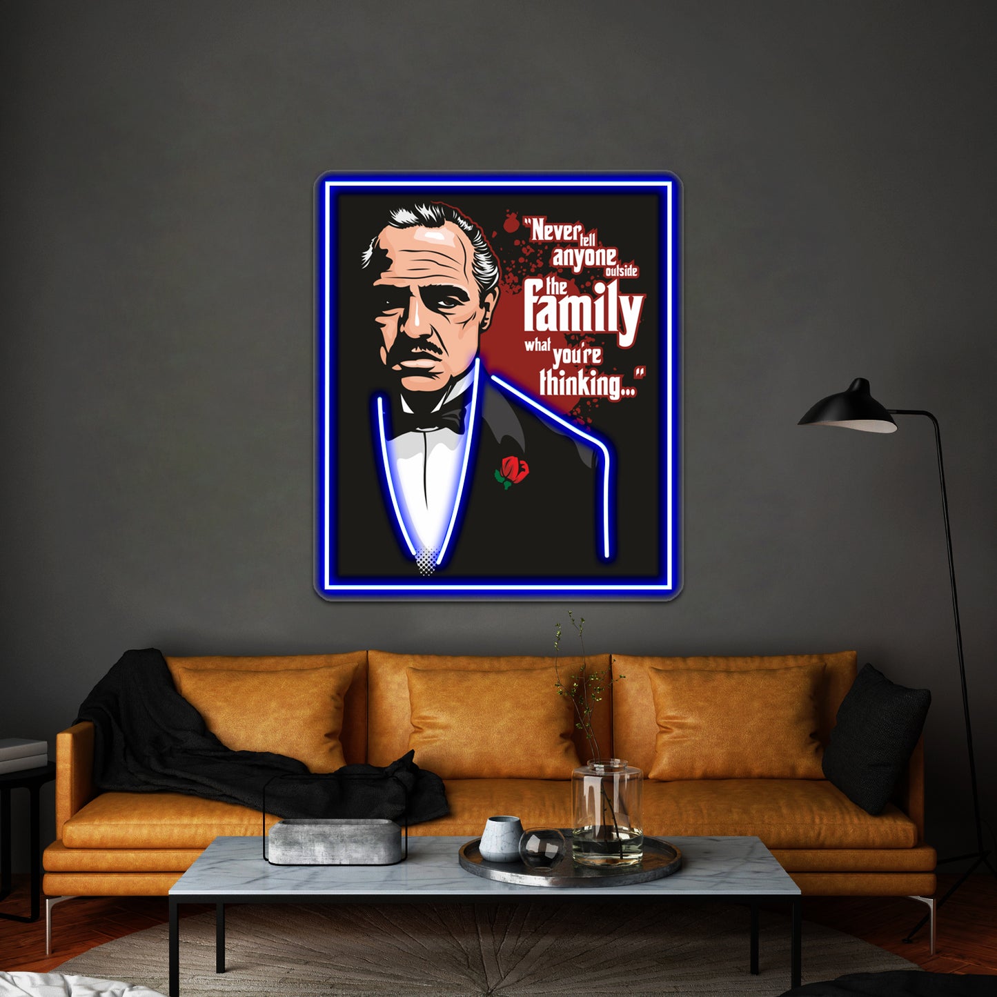 The Godfather Artwork Neon Signs For Sale