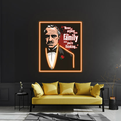 The Godfather Artwork Neon Signs For Sale