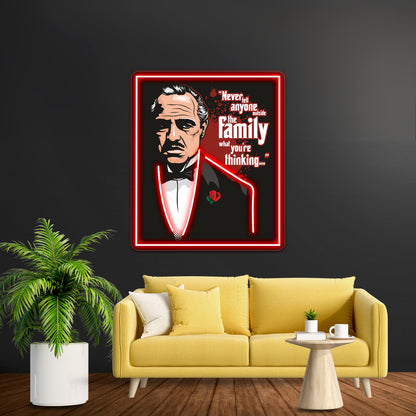 The Godfather Artwork Neon Signs For Sale