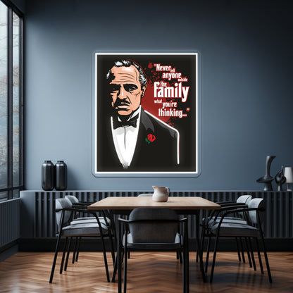 The Godfather Artwork Neon Signs For Sale