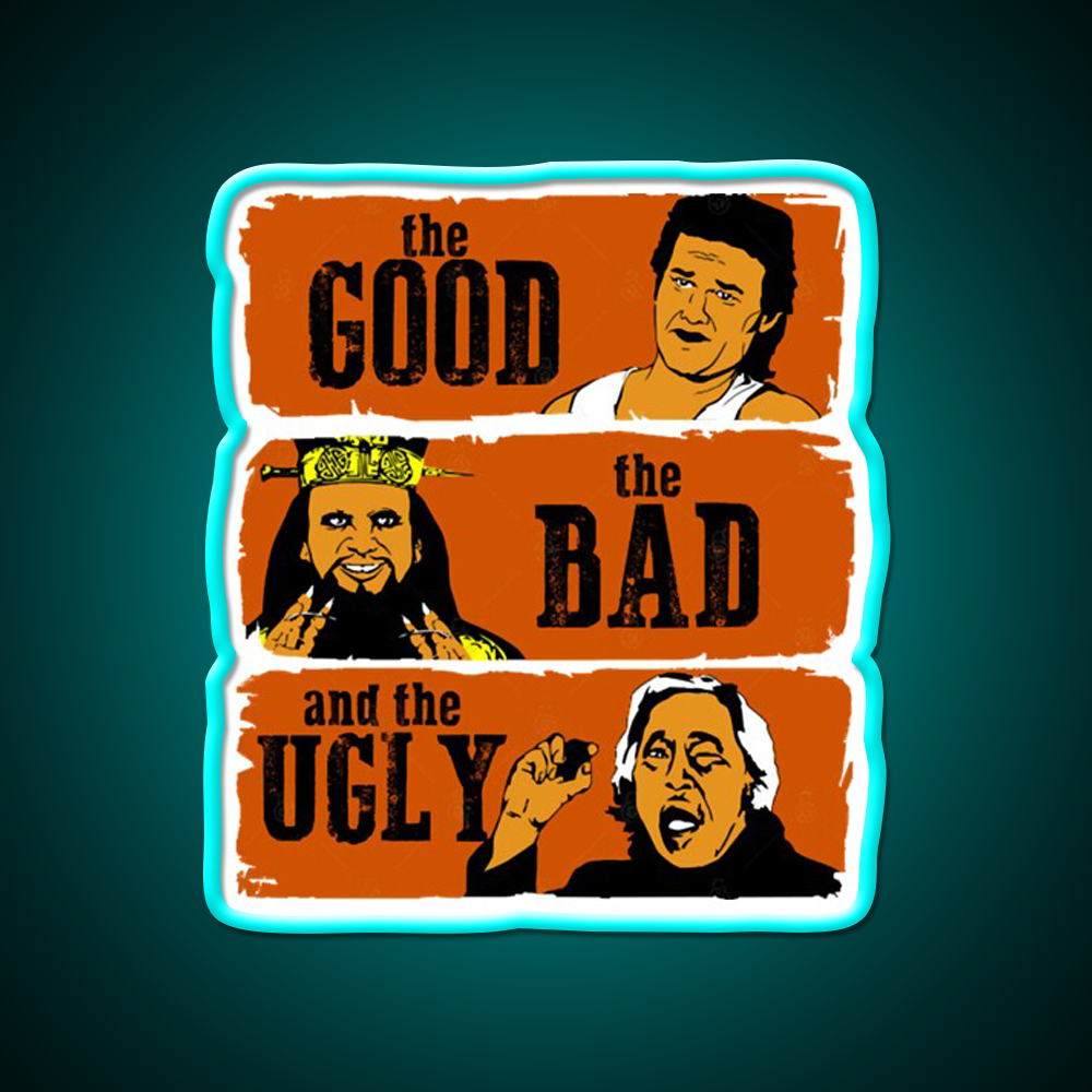 The Good The Bad And The Ugly In Chinatown Asian Cultural Led Neon Sign Rgb Color - Size and dimension reference