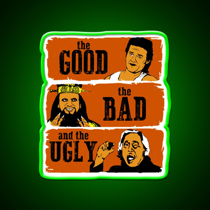 The Good The Bad And The Ugly In Chinatown Asian Cultural Led Neon Sign Rgb Color - Shineneon