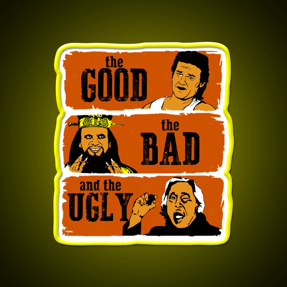 The Good The Bad And The Ugly In Chinatown Asian Cultural Led Neon Sign Rgb Color - Shineneon
