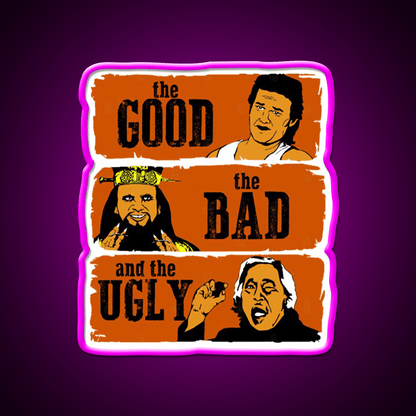 The Good The Bad And The Ugly In Chinatown Asian Cultural Led Neon Sign Rgb Color - Shineneon