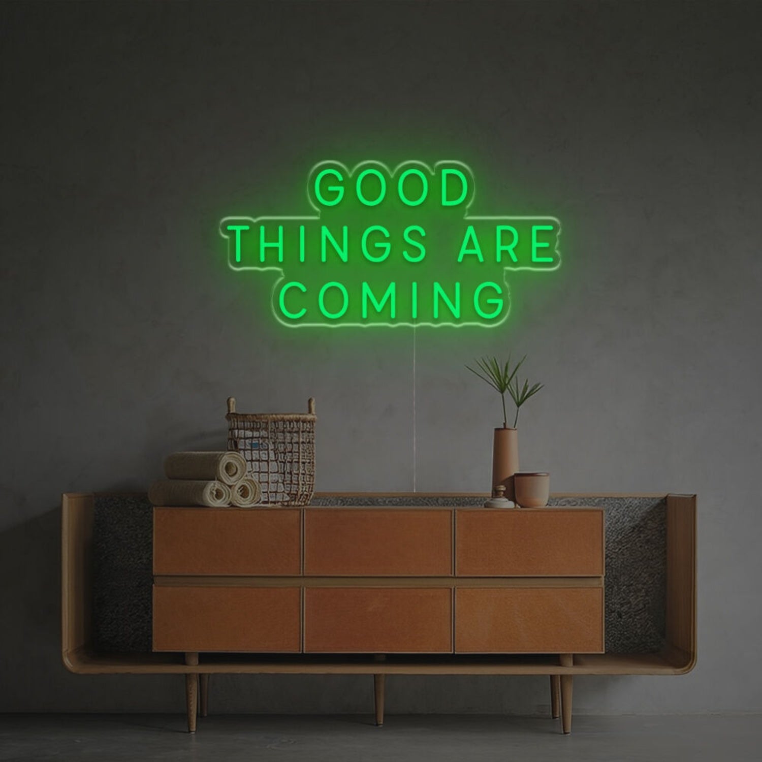 The Good Things Are Coming Led Neon Sign | Shineneon