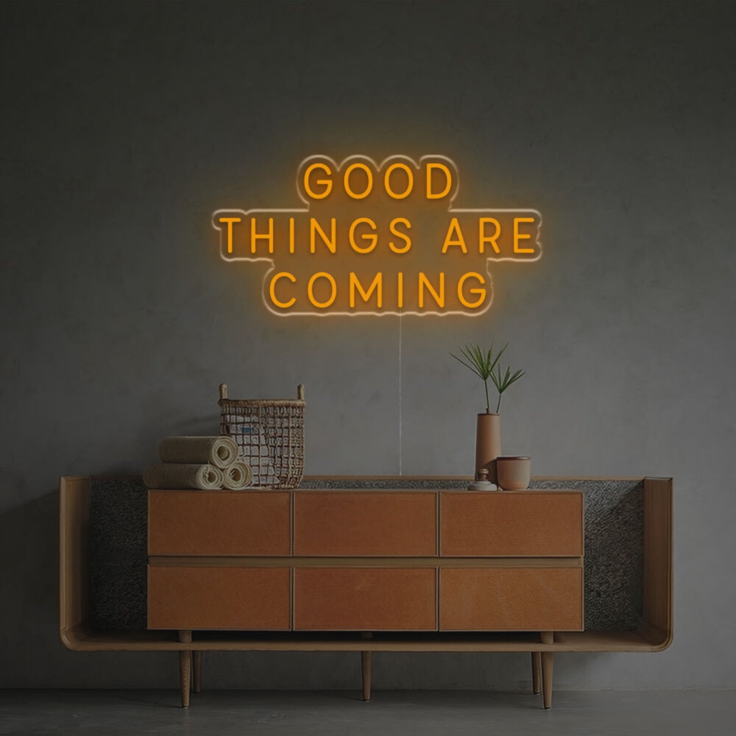 The Good Things Are Coming Led Neon Sign | Shineneon