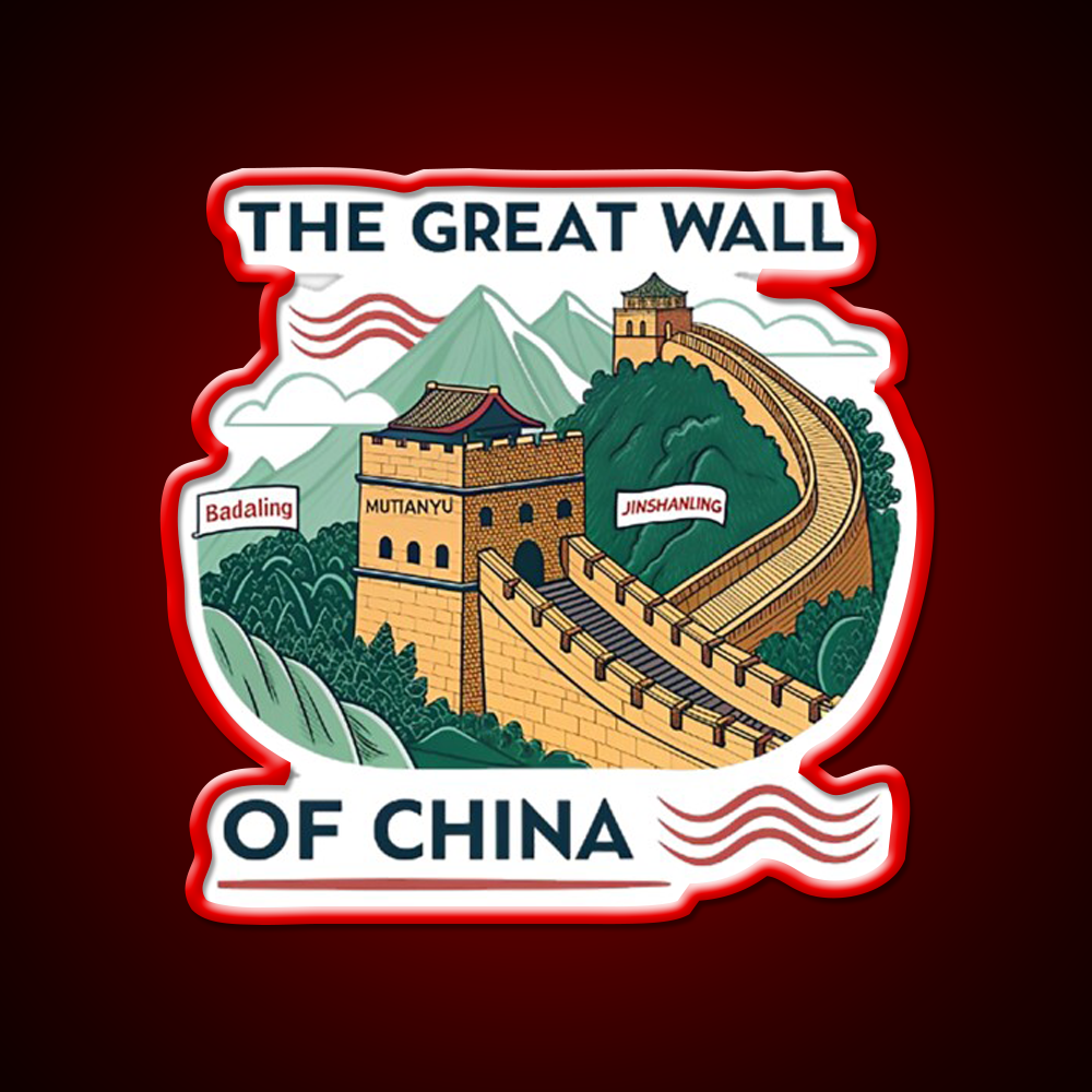The Great Wall Of China Asian Cultural Led Neon Sign Rgb Color - LED neon sign view 10