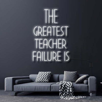 The Greatest Teacher Failure Is Star Wars Led Neon Sign | Shineneon