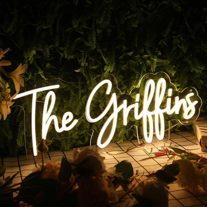 The Griffins Yellow Led Neon Sign - Shineneon