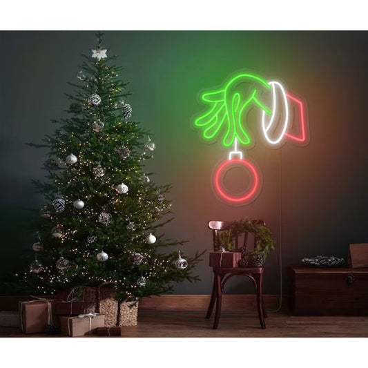 The Grinch Ornament Led Sign Business Neon Sign