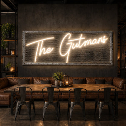 The Gutman S LED Neon Sign high-converting product image