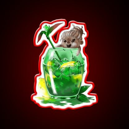 The Hags Rotten Lemon Tea Cocktail Bar Decor Led Neon Sign Rgb Color - LED neon sign view 10