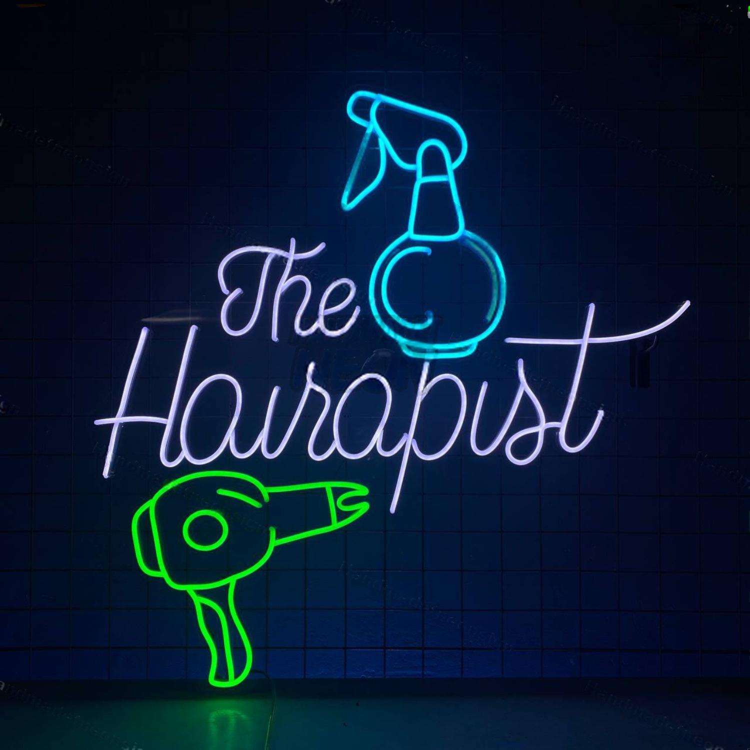 The Hairapist Led Neon Sign Led Decor | Shineneon