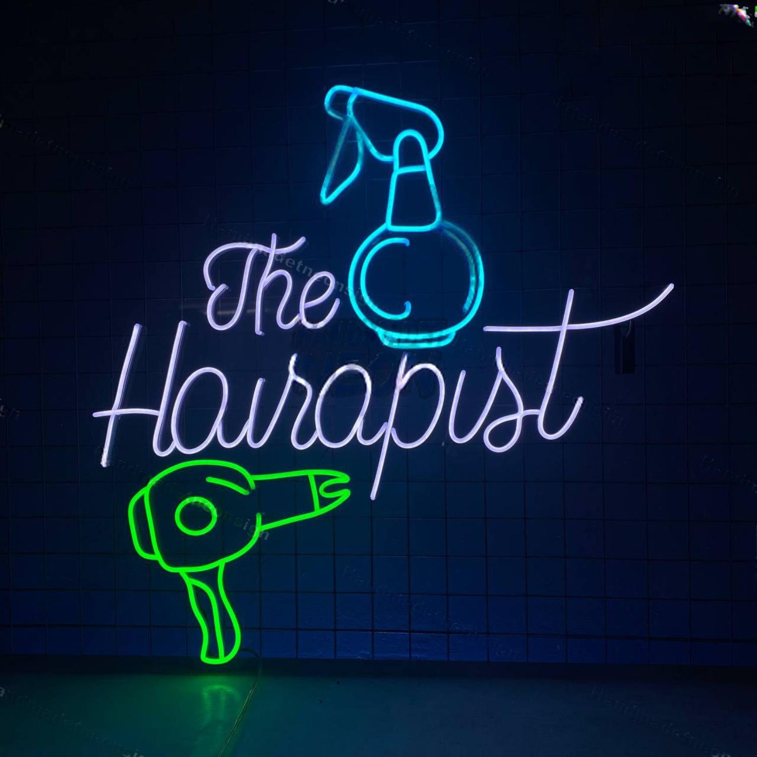 The Hairapist Led Neon Sign Led Decor | Shineneon