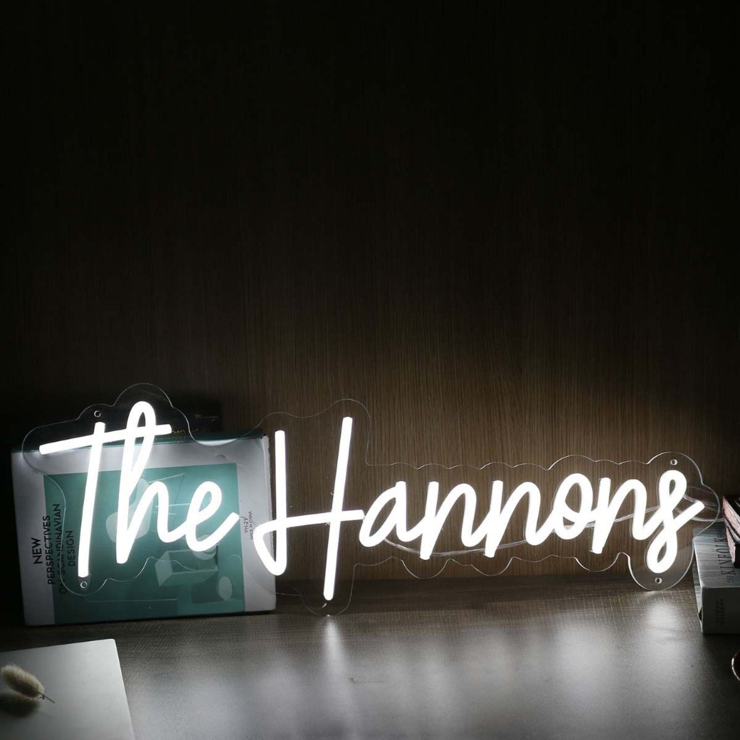 The Hannons White Led Neon Sign - Shineneon