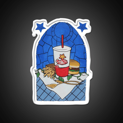 The Heavenly Combo Fast Food Led Neon Sign For Burger Place Rgb Color - Shineneon