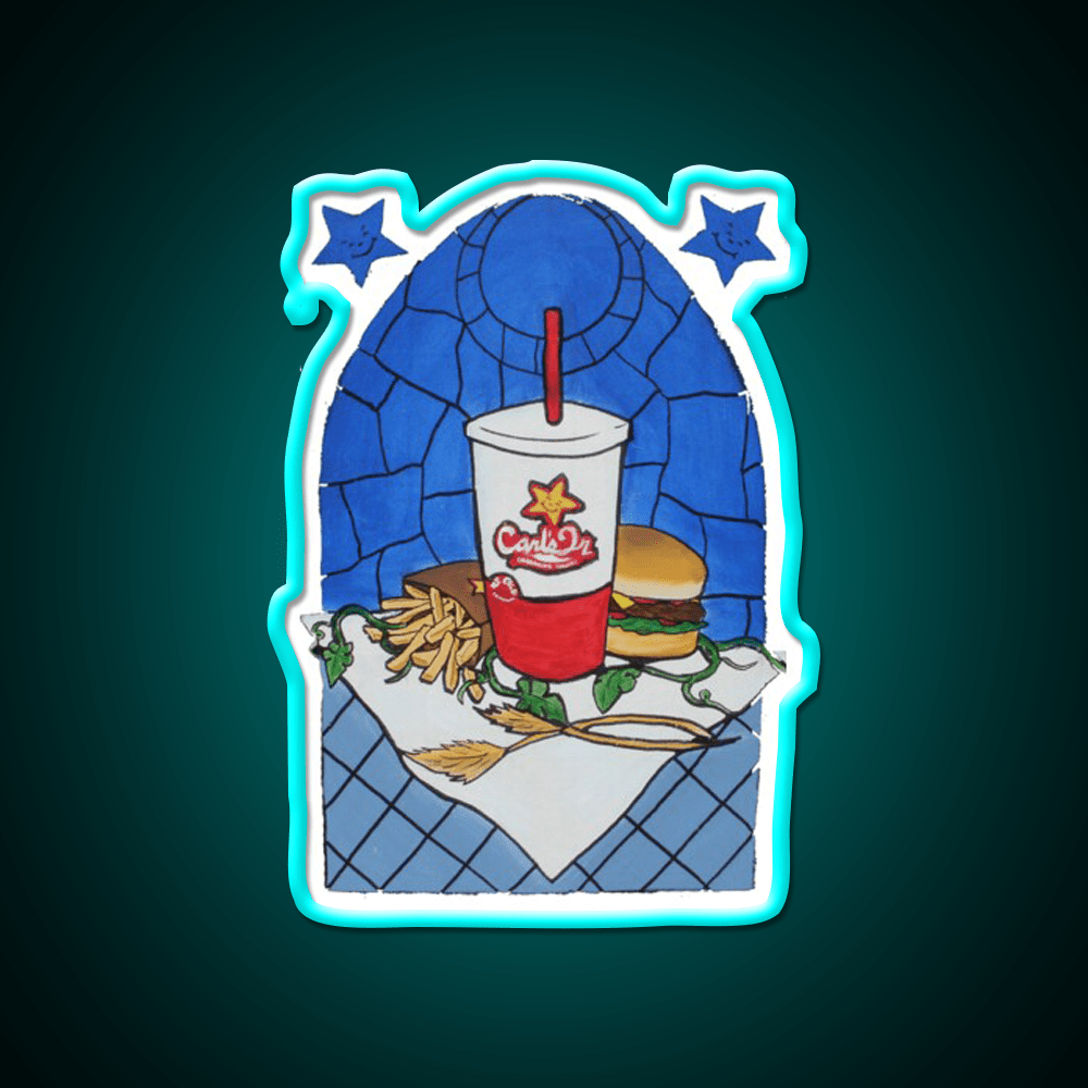 The Heavenly Combo Fast Food Led Neon Sign For Burger Place Rgb Color - Shineneon