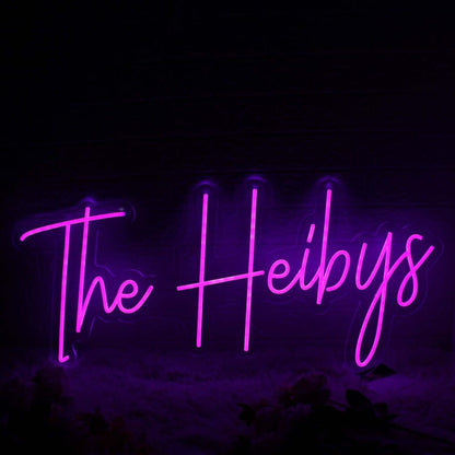 The Heibys Purple Led Neon Sign - Shineneon