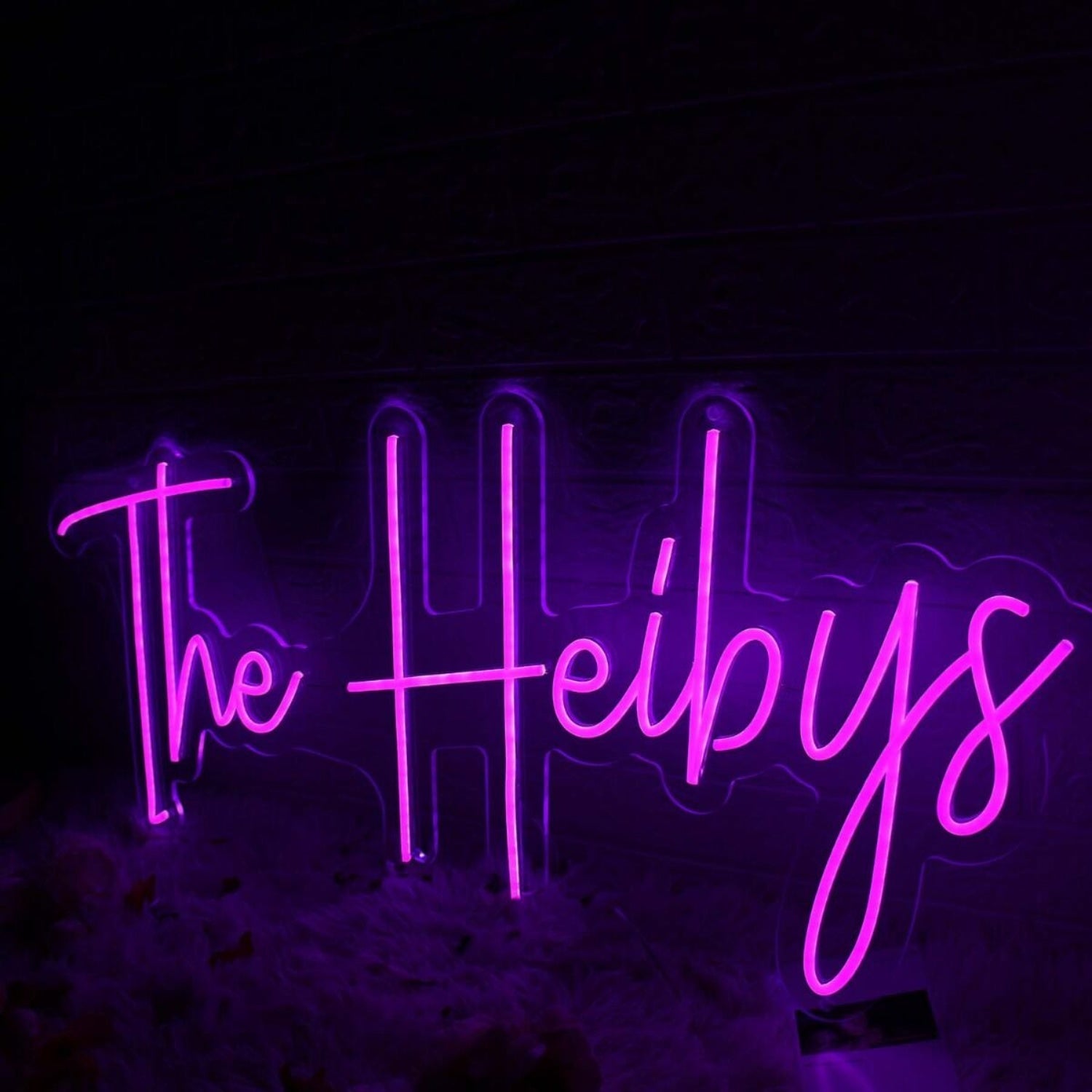 The Heibys Purple Led Neon Sign - Shineneon